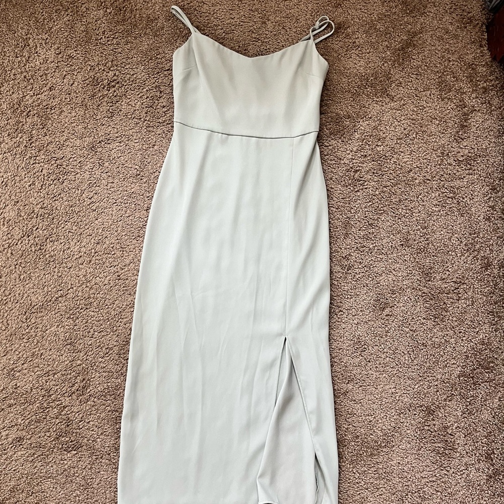 ARITZIA SAGE GREEN DRESS